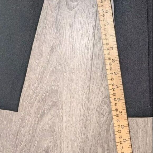 Haggar Dress Pants Classic Fit Premium Comfort Black Size 34 Waist x 29 Length - Picture 10 of 15